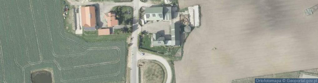 Zdjęcie satelitarne Gospodarstwo Rolne Bystrzycki Bogdan