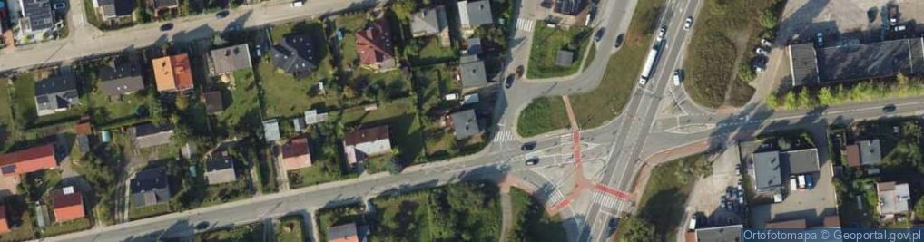 Zdjęcie satelitarne Gospodarstwo Rolne Czesław Woś