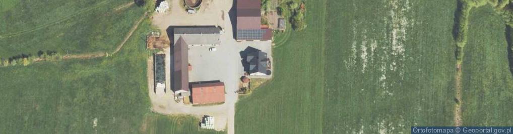 Zdjęcie satelitarne Gospodarstwo Rolne Daniel Krajewski
