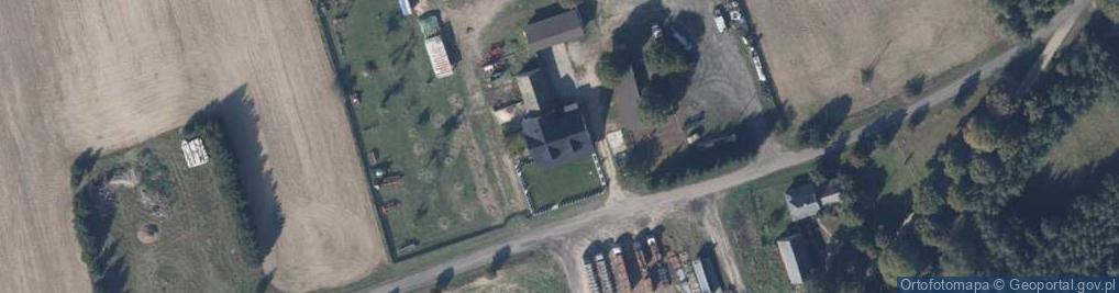 Zdjęcie satelitarne Gospodarstwo Rolne Daniel Sitek