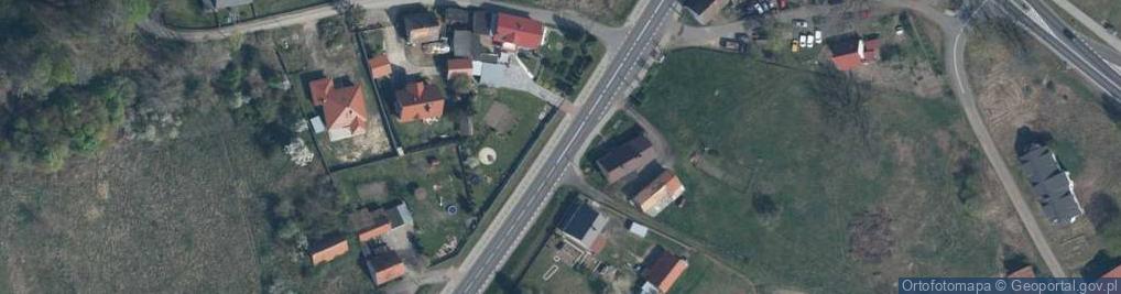 Zdjęcie satelitarne Gospodarstwo Rolne Dariusz Sroka