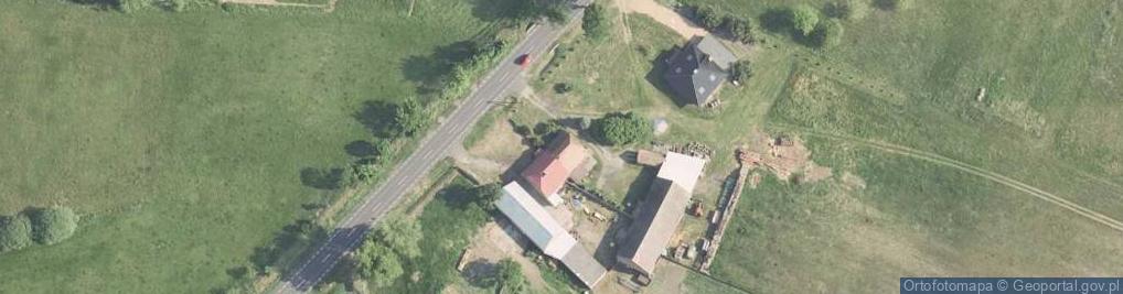 Zdjęcie satelitarne Gospodarstwo Rolne Edward Cieciura