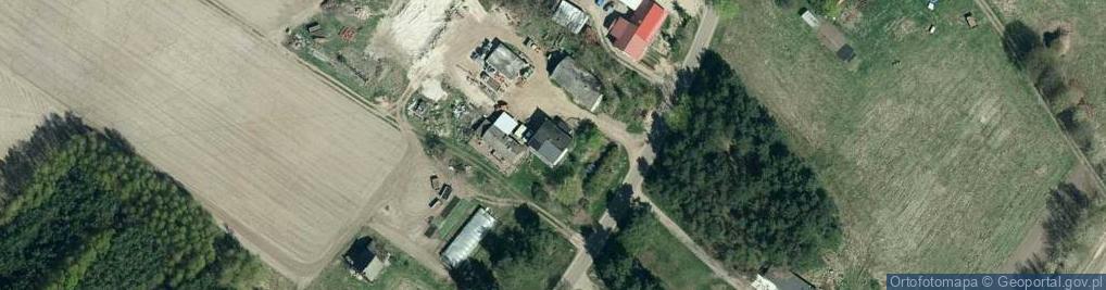 Zdjęcie satelitarne Gospodarstwo Rolne Gaładyk Piotr