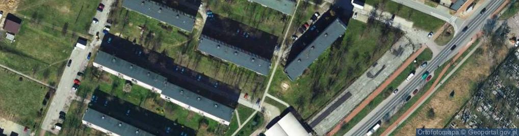 Zdjęcie satelitarne Gospodarstwo Rolne Henryk Barda