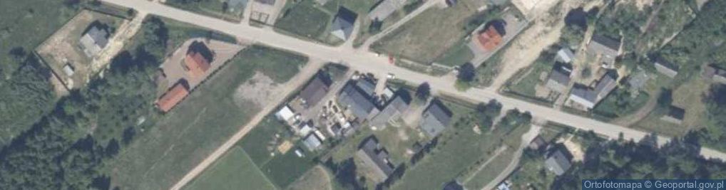Zdjęcie satelitarne Gospodarstwo Rolne Henryka Kumor
