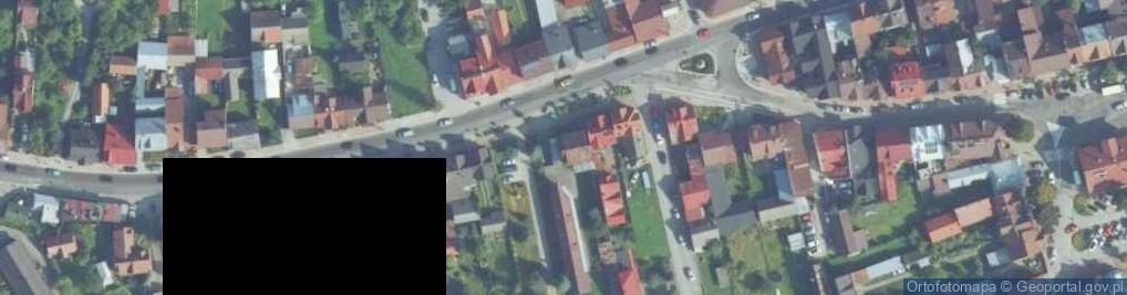 Zdjęcie satelitarne Gospodarstwo Rolne Huzior Kazimierz