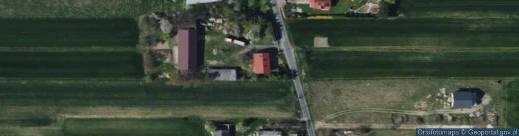 Zdjęcie satelitarne Gospodarstwo Rolne Jacek Sarlej
