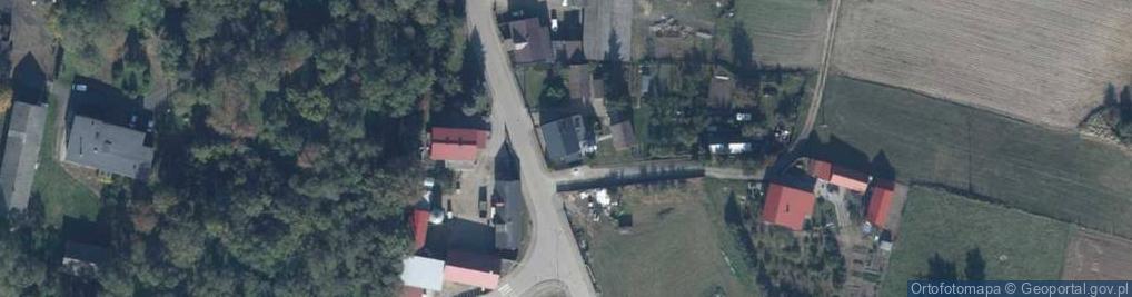 Zdjęcie satelitarne Gospodarstwo Rolne Jan Borowczyk Mórka