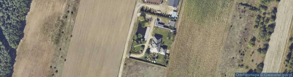 Zdjęcie satelitarne Gospodarstwo Rolne Jan Budniak