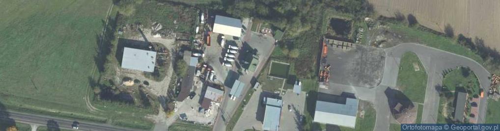 Zdjęcie satelitarne Gospodarstwo Rolne Jan Dąbrowski