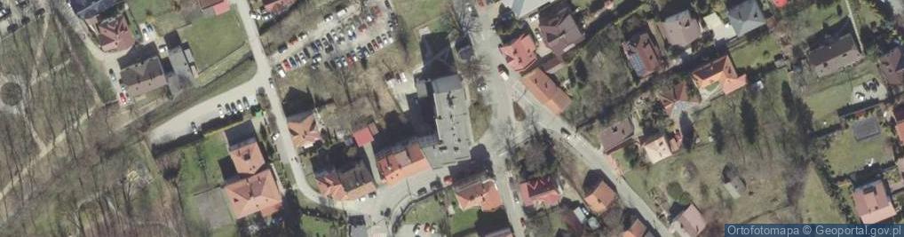 Zdjęcie satelitarne Gospodarstwo Rolne Jan Kica