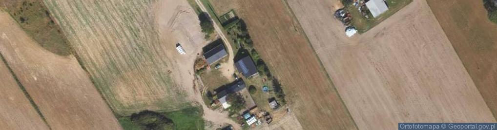 Zdjęcie satelitarne Gospodarstwo Rolne Jan Spychała