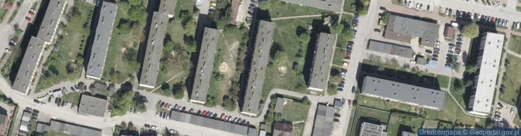Zdjęcie satelitarne Gospodarstwo Rolne Jan Wiśniewski