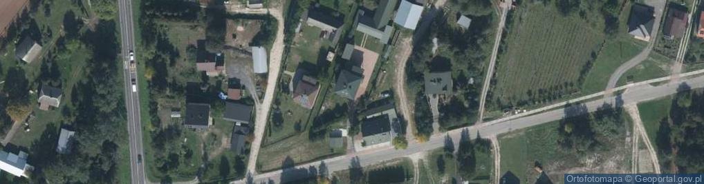 Zdjęcie satelitarne Gospodarstwo Rolne Jan Zań