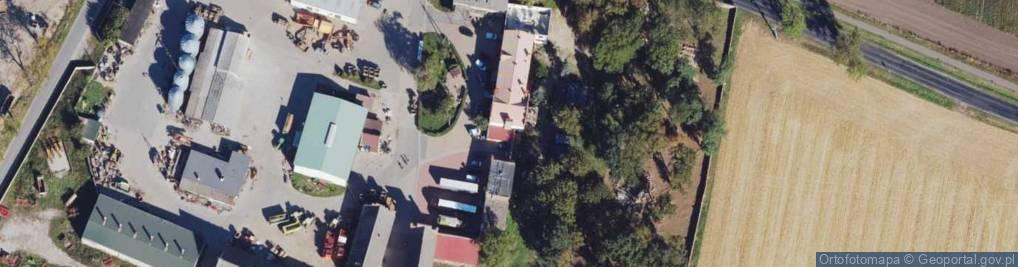 Zdjęcie satelitarne Gospodarstwo Rolne Jarosław Burczyński