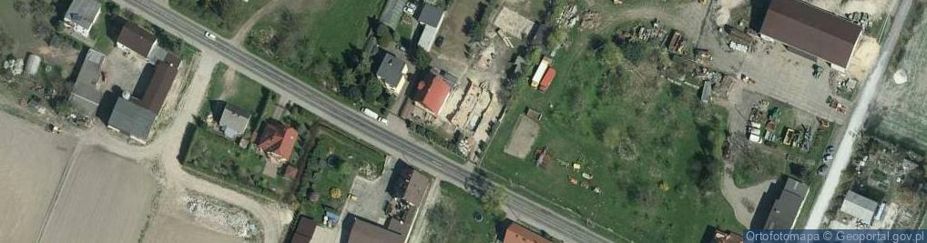 Zdjęcie satelitarne Gospodarstwo Rolne Jarosz Sławomir