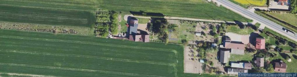 Zdjęcie satelitarne Gospodarstwo Rolne Kazimierz Bonisławski