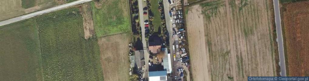 Zdjęcie satelitarne Gospodarstwo Rolne Konefał Rafał