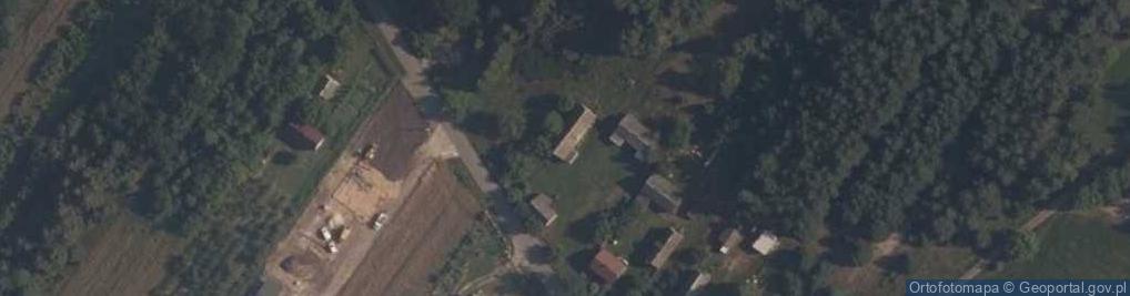 Zdjęcie satelitarne Gospodarstwo Rolne Kret Danuta