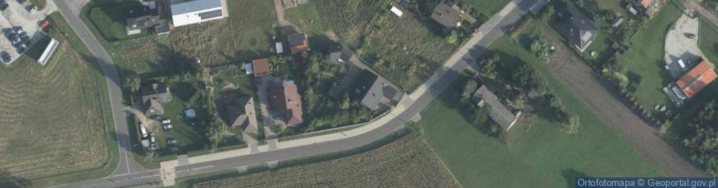 Zdjęcie satelitarne Gospodarstwo Rolne Krzysztof Bąk