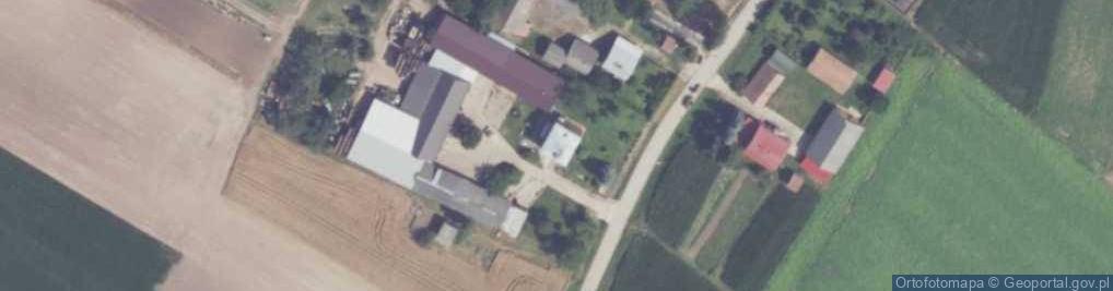 Zdjęcie satelitarne Gospodarstwo Rolne Krzysztof Juśko