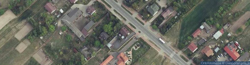 Zdjęcie satelitarne Gospodarstwo Rolne Krzysztof Małecki