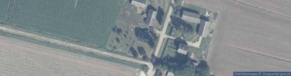 Zdjęcie satelitarne Gospodarstwo Rolne Krzysztof Rogoz