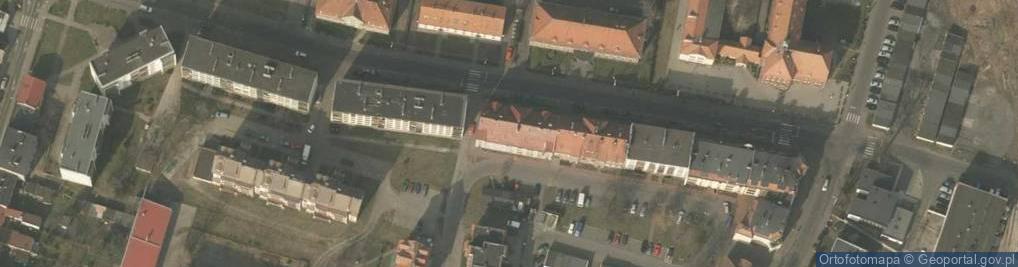 Zdjęcie satelitarne Gospodarstwo Rolne Krzysztof Tymniuk