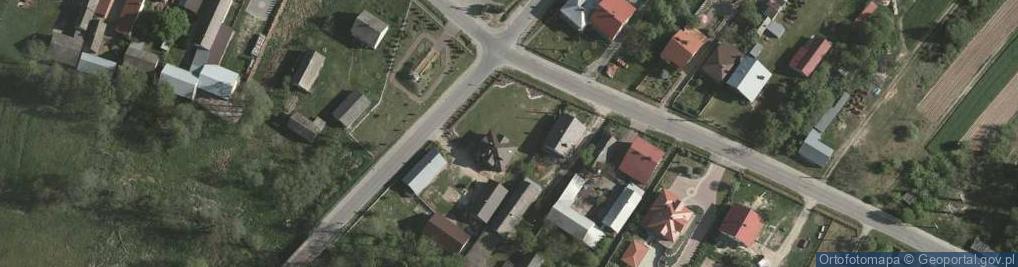 Zdjęcie satelitarne Gospodarstwo Rolne Krzysztof Wąsik