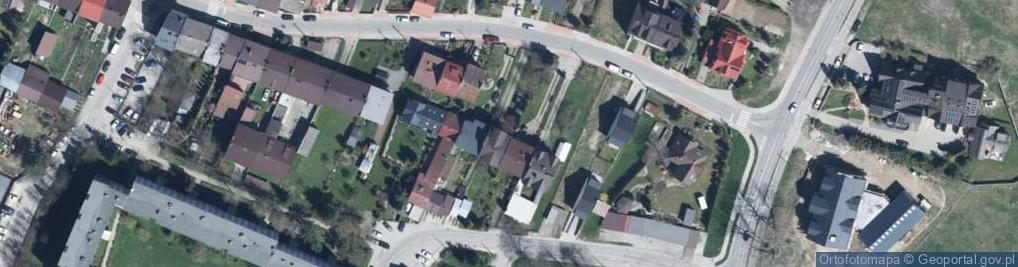 Zdjęcie satelitarne Gospodarstwo Rolne Kwak Franciszek