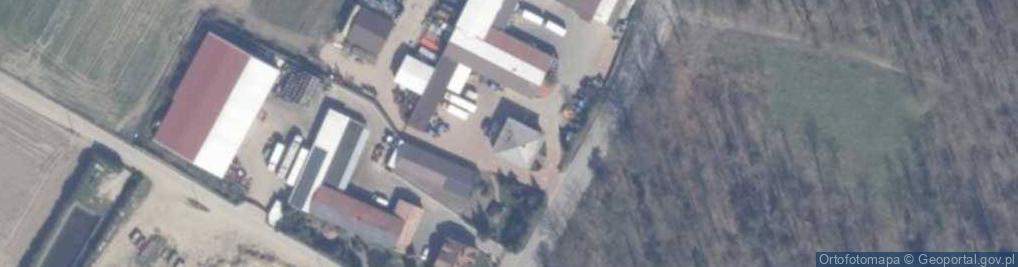 Zdjęcie satelitarne Gospodarstwo Rolne Leszek Hazuka