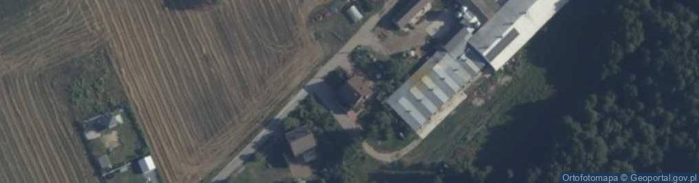 Zdjęcie satelitarne Gospodarstwo Rolne Mirosław Borkowski