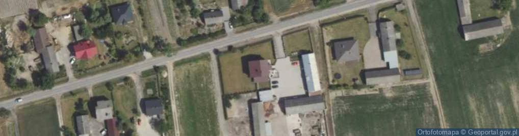Zdjęcie satelitarne Gospodarstwo Rolne Modliborski Janusz