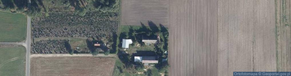 Zdjęcie satelitarne Gospodarstwo Rolne Paweł Flak