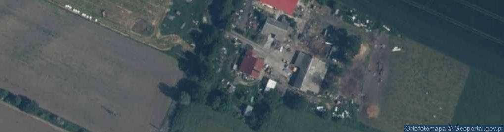 Zdjęcie satelitarne Gospodarstwo Rolne Paweł Lazur