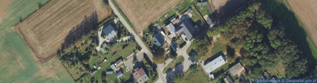 Zdjęcie satelitarne Gospodarstwo Rolne Pieron Jan Pieron Małgorzata