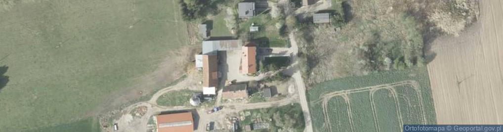 Zdjęcie satelitarne Gospodarstwo Rolne Pieszko Tomasz