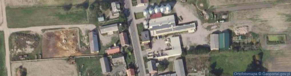 Zdjęcie satelitarne Gospodarstwo Rolne Piotr Zmudziński