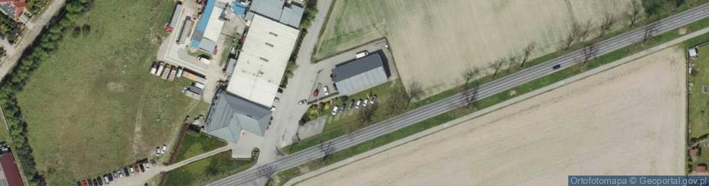 Zdjęcie satelitarne Gospodarstwo Rolne Produkcja Warzyw Jankowski Józef