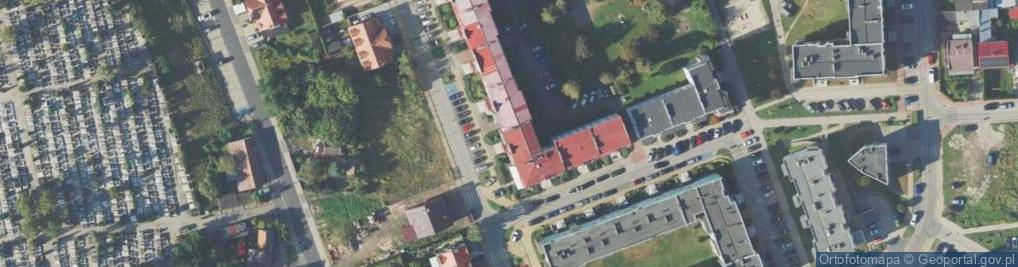 Zdjęcie satelitarne Gospodarstwo Rolne Radosław Osiecki