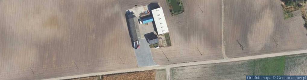Zdjęcie satelitarne Gospodarstwo Rolne Robert Falkowski