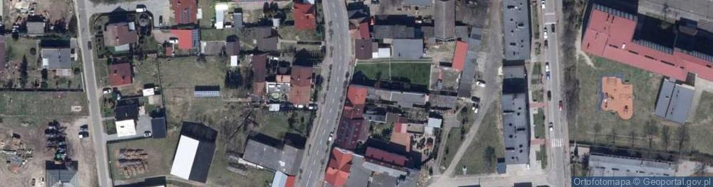 Zdjęcie satelitarne Gospodarstwo Rolne Ryszard Fryśny Babimost