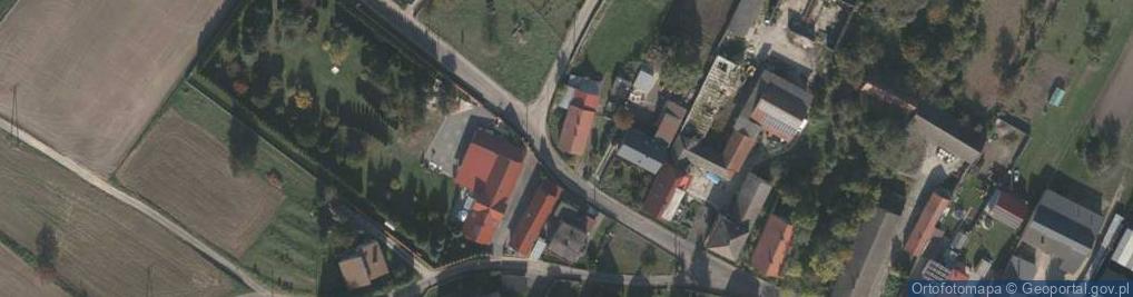 Zdjęcie satelitarne Gospodarstwo Rolne Skrzypiec Karina
