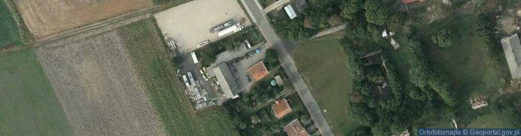 Zdjęcie satelitarne Gospodarstwo Rolne Sławomr Narloch