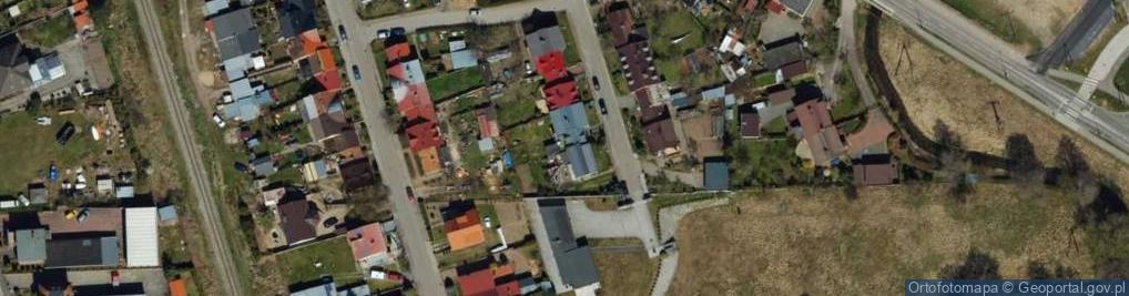 Zdjęcie satelitarne Gospodarstwo Rolne Specjalistyczne Pieczarkarskie Małgorzata Nalepa