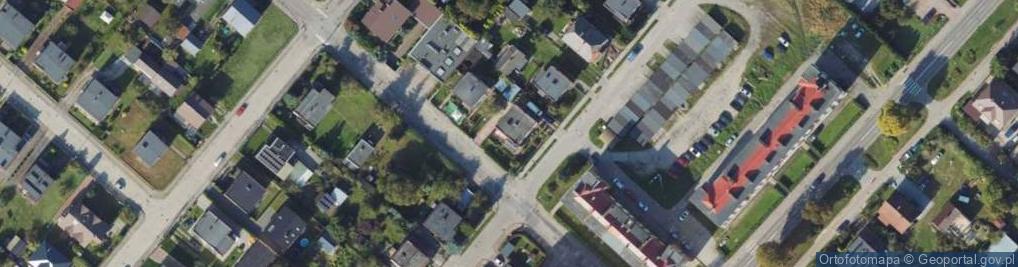 Zdjęcie satelitarne Gospodarstwo Rolne Sprzedaż Warzyw i Owoców Tomasz Konkel