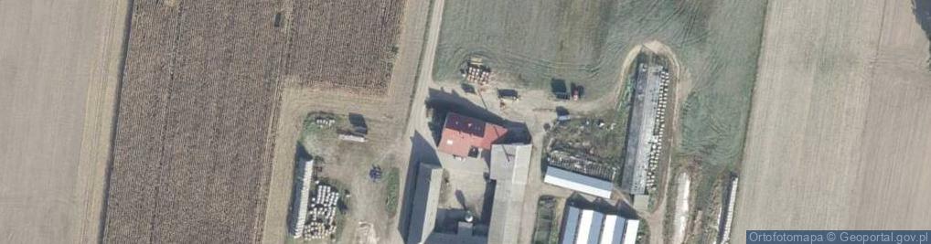 Zdjęcie satelitarne Gospodarstwo Rolne Stanisław Obiora Brenno