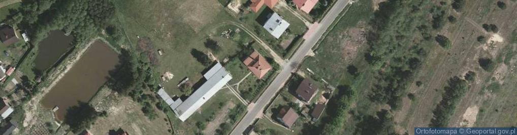 Zdjęcie satelitarne Gospodarstwo Rolne Szuba Andrzej