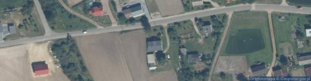 Zdjęcie satelitarne Gospodarstwo Rolne Szymański Jan Szymańska Teresa