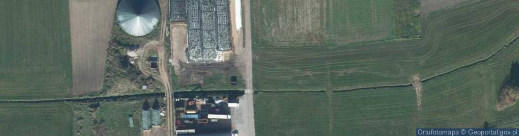 Zdjęcie satelitarne Gospodarstwo Rolne Wacław Jagodziński